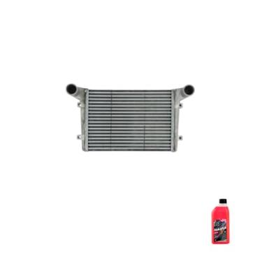 Imagem de Kit Radiador Intercooler Ford Cargo 815E/915E 2005 + Aditivo Paraflu Rosa 1L