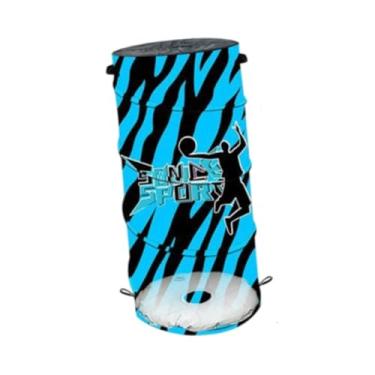 Imagem de menolana Dispositivo de treinamento de treinamento de basquete Obstáculo Bucket Sports Cone Ball Manipulando futebol de desenvolvimento para estádios Escola de, Azul