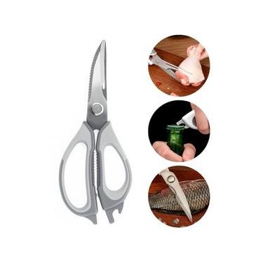 Imagem de Tesoura Multifuncional Frango Peixe Legumes Abridor Garrafa