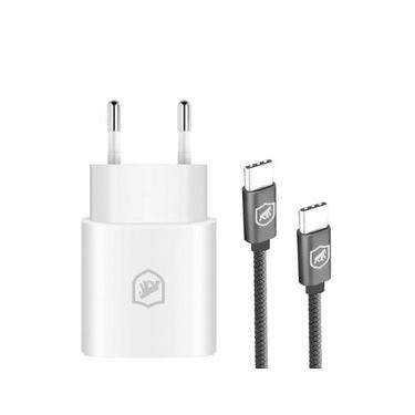 Imagem de Cabo Symetric Tipo C / Tipo C e Carregador Turbo - Gshield