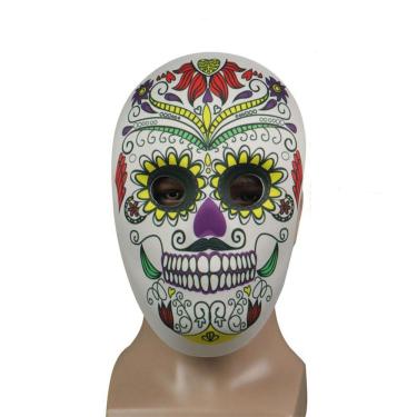 Imagem de Máscara de fantasia de cosplay para Halloween com impressão mexicana EVA 400g