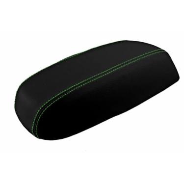 Imagem de Autoguru Capa de apoio de braço para tampa de console de couro de PVC, ponto verde para Hyundai Tucson 2010-2015