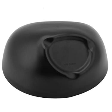 Imagem de Ymiko Abrigo de Caverna de de Répteis para Decoração de Tanque de Aquário de Aranha de Lagarto Cobra Tartaruga (Preto)