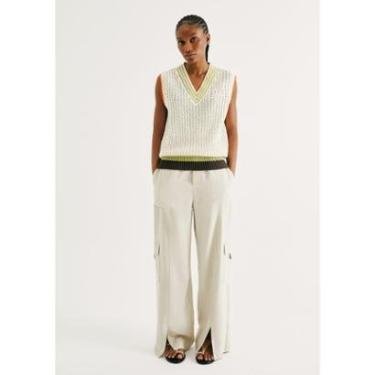 Imagem de Calça Feminina Cargo Em Peach Touch-Feminino