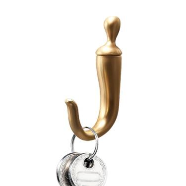 Imagem de Suporte para Chaves | Design De Malagueta Cabideiro De Chapeu Antiferrugem | Organizador Doméstico para Paredes | Para Banheiro Cozinha Quarto Dormitorio Escritorio Entrada Armario RV Mochila