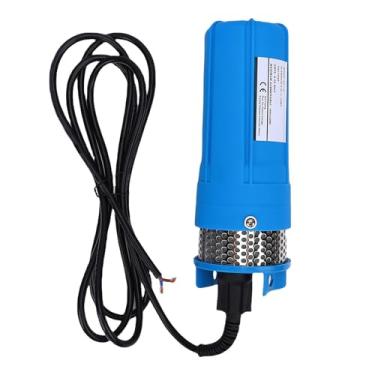 Imagem de YWBL-WH Bomba Solar Submersível para Poço Profundo, Motor DC de Alta Eficiência de 96 W Com Filtro de Aço Inoxidável de Malha 50, para Irrigação de água, Pecuária, Poços Profundos (DC12V)