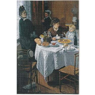 Imagem de Quebra-cabeça de pintura de gato branco para adultos 1000 peças presentes engraçados para jogo de elefante branco quebra-cabeça colorido exclusivo desenho animado arte animal, 75 x 50 cm