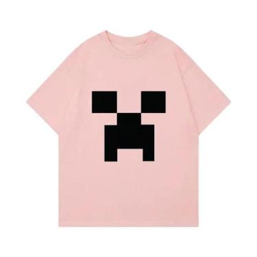 Imagem de Camiseta Casual Unissex De Manga Curta Com Estampa Retro Impressa Em 3