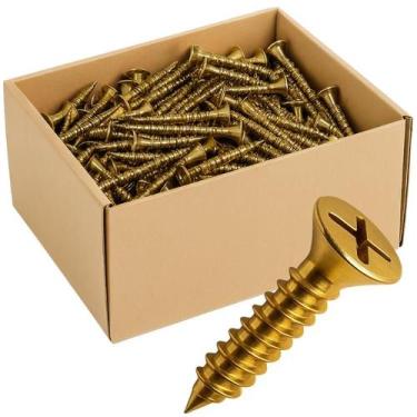 Imagem de 2000 Parafuso Chipboard Philips Para Madeira 3,5x16mm - STORE SHARK