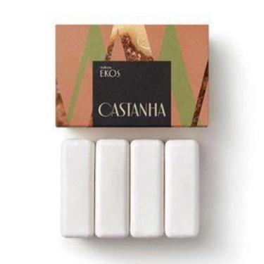 Imagem de Sabonete Em Barra Cremoso Ekos Castanha Natura 4x 100g