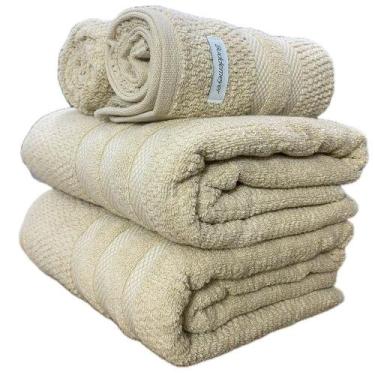 Imagem de Jogo Toalha Banhão Buddemeyer Vanilla Extra Soft Algodão 4 pçs, BEGE 1