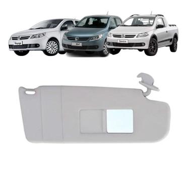 Imagem de Quebra Sol Espelho Espelho Bolsa Vw Gol/Voyage/Saveiro Direi