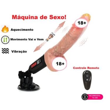 Imagem de Vibrador Recarregável Vários Modos de Vibração, Movimento Vai e Vem e 