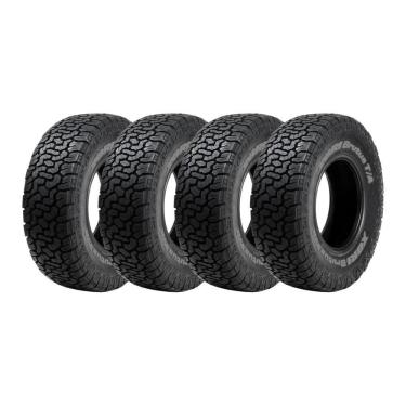 Imagem de Kit 4 Pneus XBRI Aro 18 265/65R18 Brutus TA 10 Lonas 122/119S