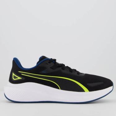 Imagem de Tênis Puma Skyrocket Lite Preto Marinho e Verde, 43