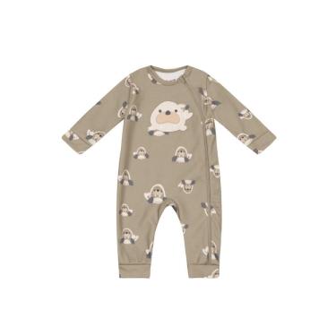 Imagem de Macacão bebê menino peluciado Brandili Baby