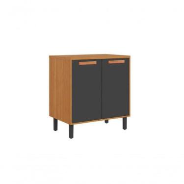 Imagem de Balcão De Cozinha Para Forno Ou Micro-ondas 2 Portas Nápoles - Itatiai