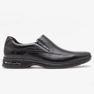 Imagem de Sapato Social Democrata Smart Air Spot Masculino Preto, 39