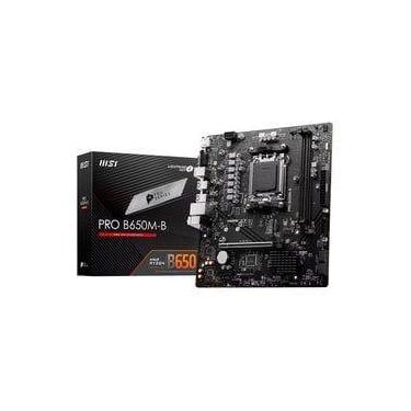 Imagem de Placa Mãe MSI Pro B650M-B DDR5 Socket AM5 Chipset AMD B650 Micro ATX