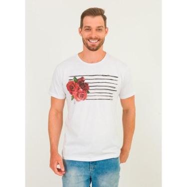 Imagem de Camiseta Masculina Rosas Rabiscadas Urien-Masculino