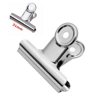 Imagem de Presilha Alicate de Unha 6 Unid 31mm Curvatura C Manicure