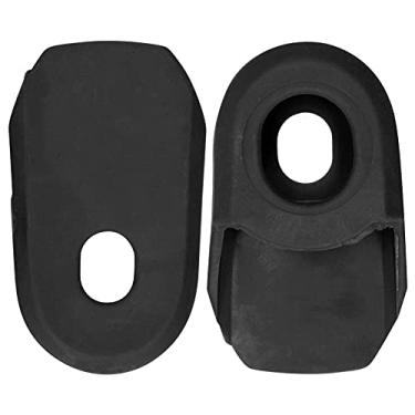 Imagem de 01 Capa de manivela, acessório de bicicleta, equipamento de proteção de braço de manivela de boa elasticidade, protetor de bota de bicicleta sem apertar para proteger as manivelas para bicicleta (preto)