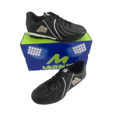 Imagem de CHUTEIRA MASCULINA SOCYTE MATHAUS 0067 SENSOR EM COURO Cor:Preto;Tamanho:42