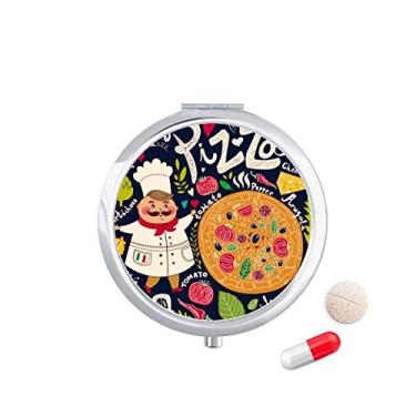 Imagem de Cook Pizza Italy Tomate Foods Caixa de armazenamento de remédios