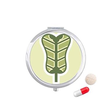 Imagem de Palmleaf Fan Caixa de armazenamento de medicamentos com padrão chinês