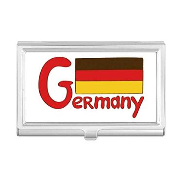 Imagem de Carteira de bolso com estampa vermelha da bandeira nacional Germary