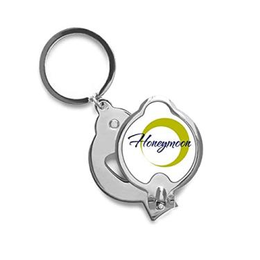 Imagem de Sweet Couples — Cortador de unhas de dedo moderno em lua de mel Art Deco, cortador de aço inoxidável