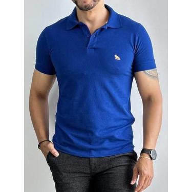 Imagem de Camiseta Gola Polo Azul Zafira - Acostamento