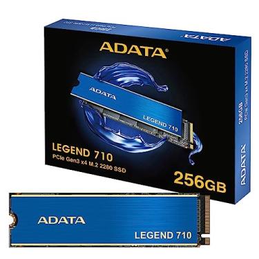 Imagem de SSD Adata Legend 710 256GB NVMe M.2 2280 (Leitura até 2100MB/s e Gravação até 1000MB/s)