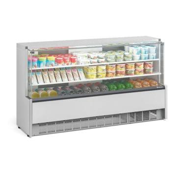 Imagem de Vitrine Refrigerada Gelopar Universal 2,05 m Branco 220V GPDA-205R