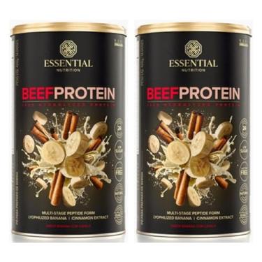 Imagem de Beef Protein Banana com Canela - 2 unidades de 420 Gramas - Essential