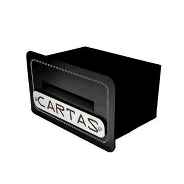 Imagem de Caixa de Correio Numeral 5N em ACM Preto