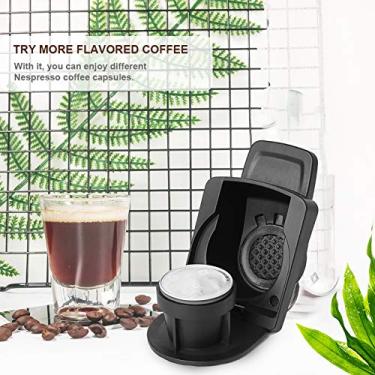 Imagem de Adaptador de cápsulas de café Conversor de cápsulas de café Adaptador de cápsulas de café compatível com máquinas de café Nespresso Dolce Gusto