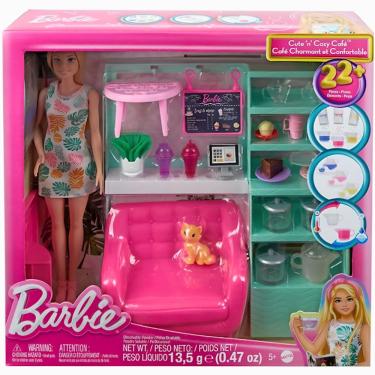 Imagem de Barbie Fashion Filme Bem Estar Hora Do Chá HKT94 Mattel