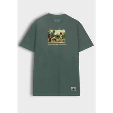Imagem de Camiseta Prison Baseball Player Boy Green