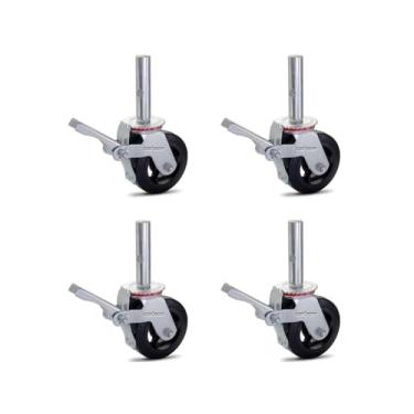 Imagem de Rodízio Para Andaime Roda De Ferro E Borracha - Colson - 3797