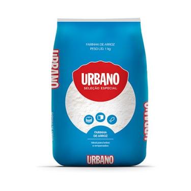 Imagem de Urbano, Farinha de Arroz, Zero Glúten - 1 kg