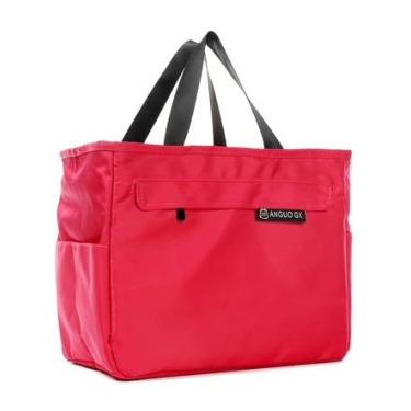 Imagem de Bolsa T�rmica Marmita Lancheira Imperme�vel Com Al�a marmita Fitness (PINK)