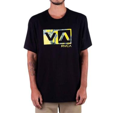 Imagem de Camiseta Rvca Balance Box Ii Masculina Preto