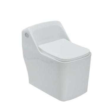 Imagem de Pingoo.casa, Vaso Sanitário Monobloco Caixa Acoplada Peridoto - Branco