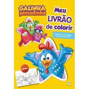 Imagem de Livro Galinha Pintadinha Meu Livrão De Colorir