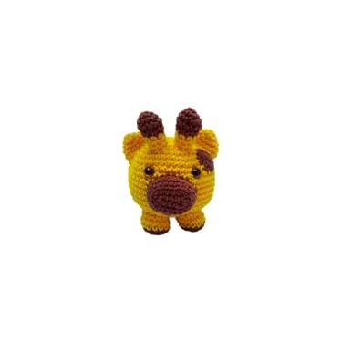 Imagem de Bicho Bola Amigurumi Crochê (Girafa Bola)