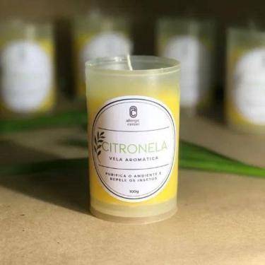 Imagem de Vela Aromática De Citronela