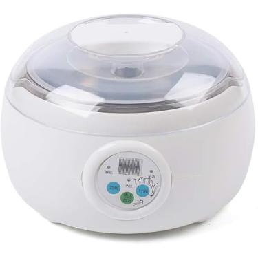 Imagem de Máquina de iogurte, máquina de fazer natto/arroz/vinho de 1,5L 110V de aço inoxidável multifuncional doméstica máquina de cozinha automática Controle de tempo inteligente para fazer iogurte,