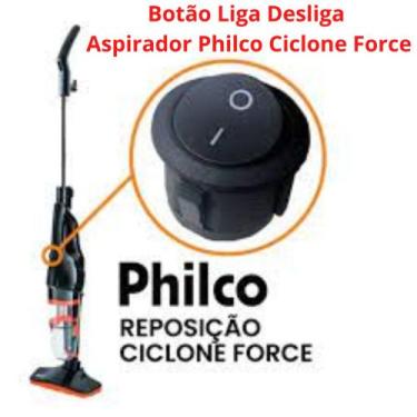 Imagem de Botão Liga Desliga para o Aspirador Philco Ciclone Force - diversas