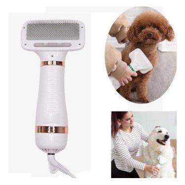 Imagem de Secador Multifuncional Pet Banho Escovar Pelos Cachorro Gato - ZEM